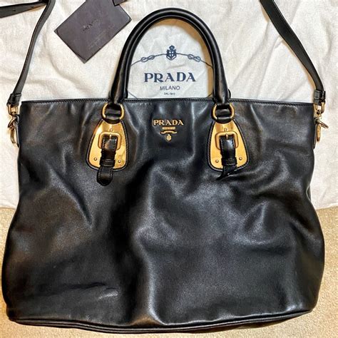 prada leather two way bag|where to buy Prada bags.